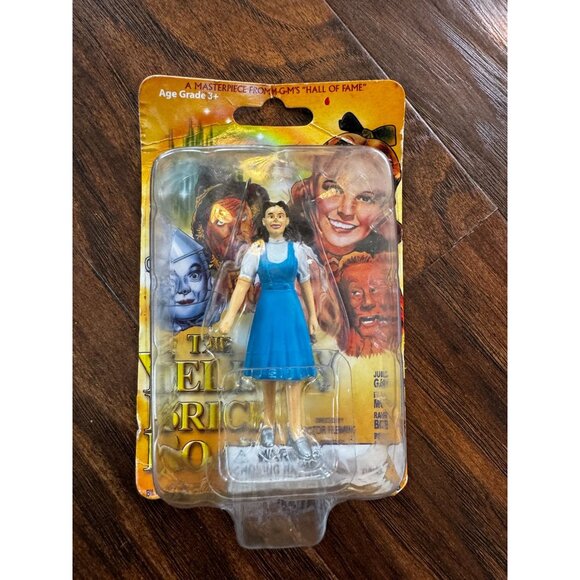Vintage Collectible Wizard of Oz NOS figure doll miniature Dorothy Yellow - Picture 4 of 5